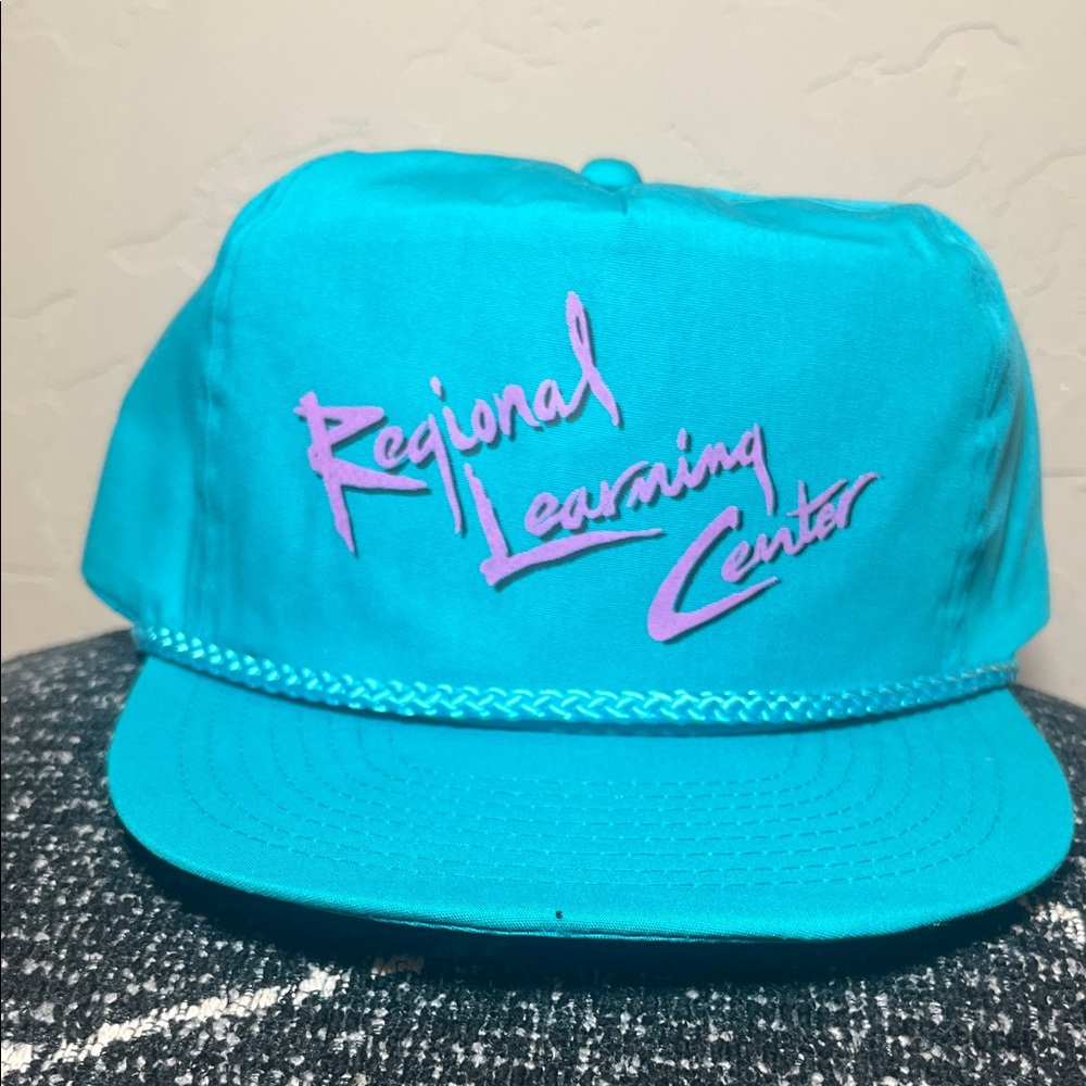 Teal and Pink Regional Learning Center Cap